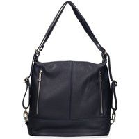 Wandelbare Leder-Umhängetasche Rucksack