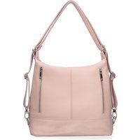 Wandelbare Leder-Umhängetasche Rucksack