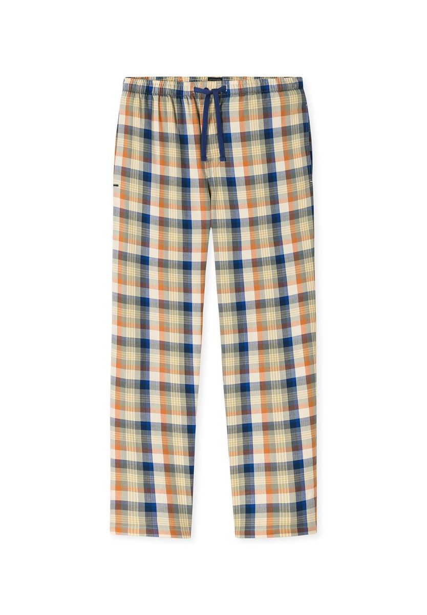 Locker sitzende karierte Loungehose