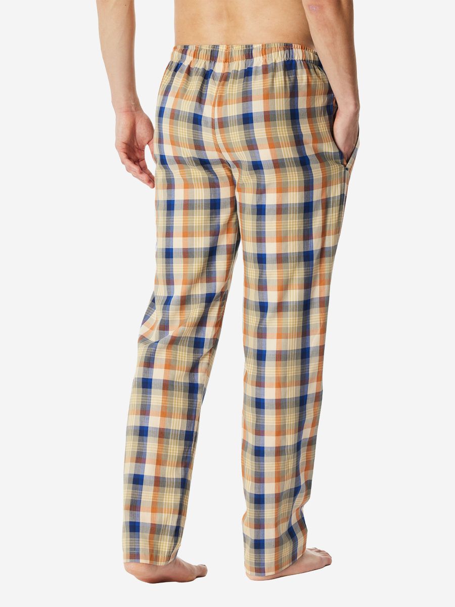 Locker sitzende karierte Loungehose