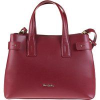 Strukturierte Leder Tote Handtasche