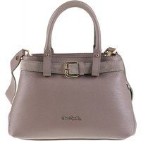 Strukturierte Leder Tote Handtasche
