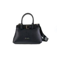 Strukturierte Leder Tote Handtasche