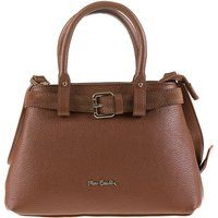Strukturierte Leder Tote Handtasche