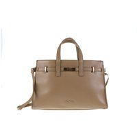 Leder-Tote-Bag mit Schnallendetail