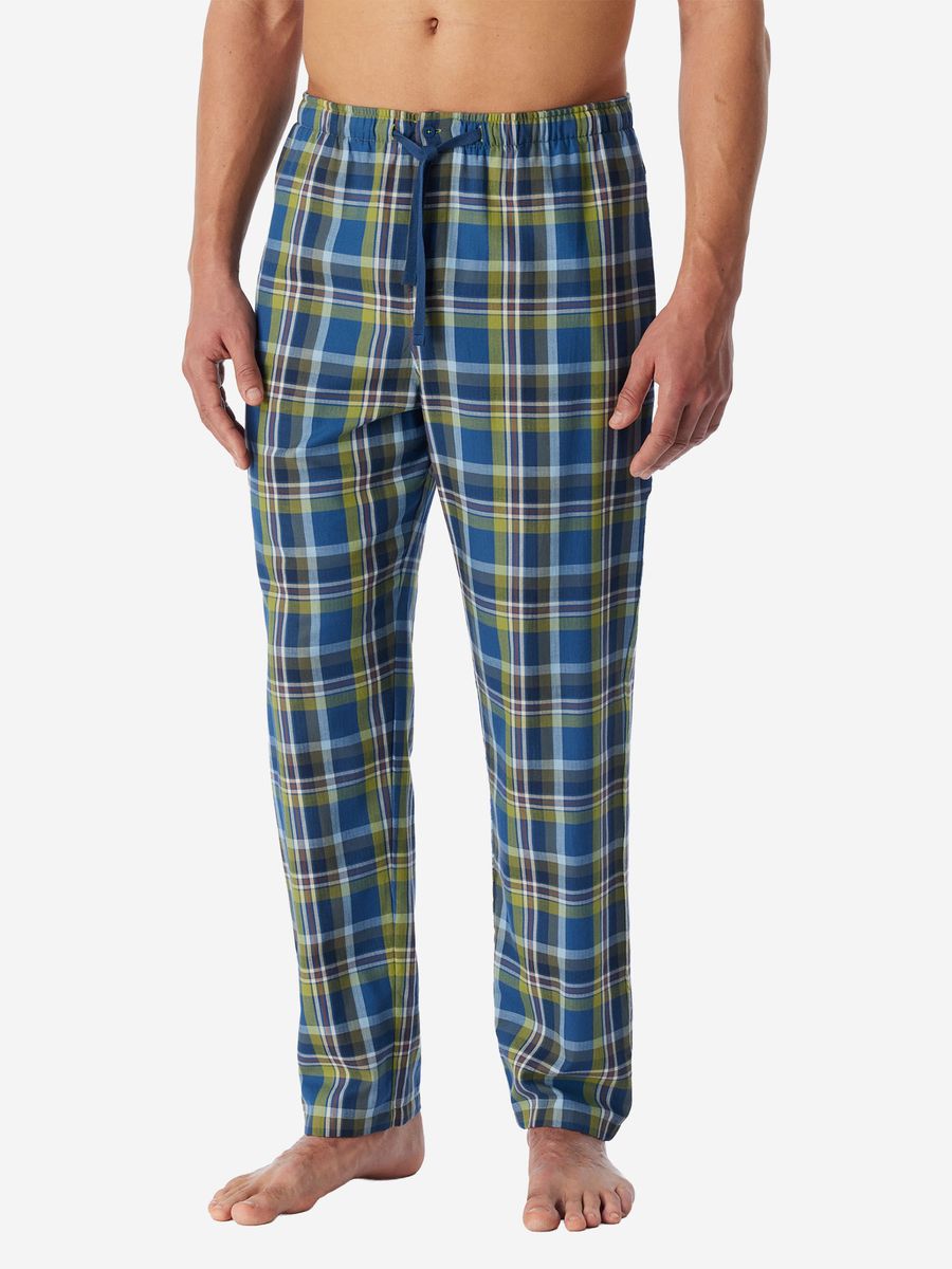 Karierte Loungehose aus Baumwolle