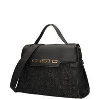 Braune Handtasche aus Kunstleder