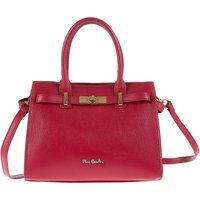 Elegante Lederhandtasche mit Henkel