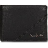 Klassisches Leder-Bifold-Portemonnaie mit Druckknopf