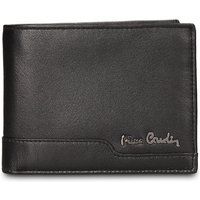 Klassisches Leder-Bifold-Portemonnaie mit Druckknopf