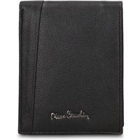 Klassisches Leder-Bifold-Portemonnaie mit Druckknopf