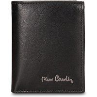 Klassisches Leder-Bifold-Portemonnaie mit Druckknopf