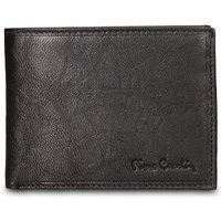 Klassisches Leder-Bifold-Portemonnaie mit Druckknopf