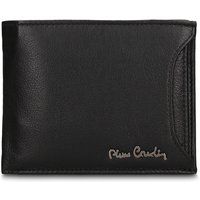 Klassisches Leder-Bifold-Portemonnaie mit Druckknopf