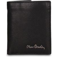 Klassisches Leder-Bifold-Portemonnaie mit Druckknopf