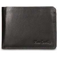 Klassisches Leder-Bifold-Portemonnaie mit Druckknopf