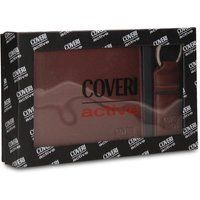 Leder Geldbörsen und Schlüsselanhänger Set