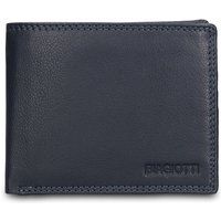 Klassische Leder-Bifold-Geldbörse für Herren