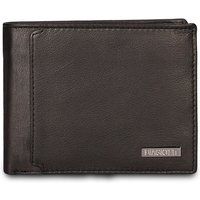 Herren Leder Bifold Geldbörse Casual