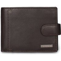 Herren Leder Bifold Geldbörse Casual