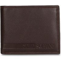 Klassisches Herren-Bifold-Portemonnaie aus Leder