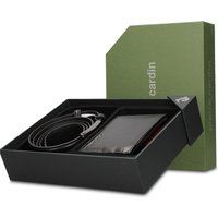 Klassisches Leder-Geldbörsen- und Gürtel-Set