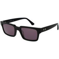 Web Schwarze Acetat-Sonnenbrille