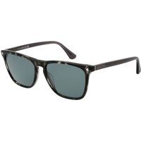 Web schwarze Acetat-Sonnenbrille