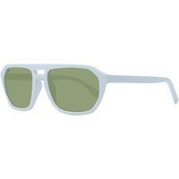 Serengeti Weiße Eco-Nylon-Sonnenbrille