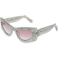 GCDS Silber Acetat Sonnenbrille