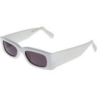 GCDS Weiße Plastiksunglasses