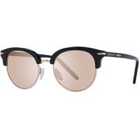 Serengeti Schwarze Acetat- und Metallsonnenbrille