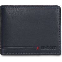 Leder-Brieftasche mit Faltverschluss für Herren
