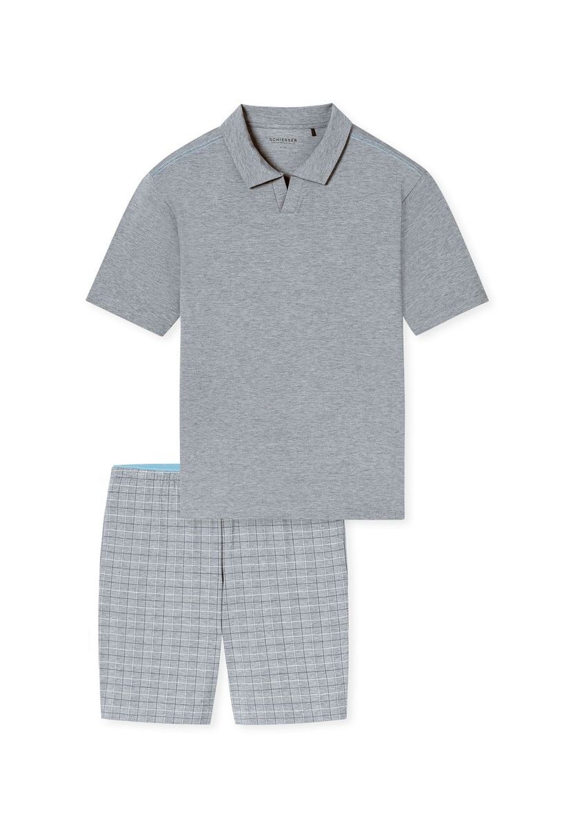 Herren Premium Jacquard Schlafanzug Set