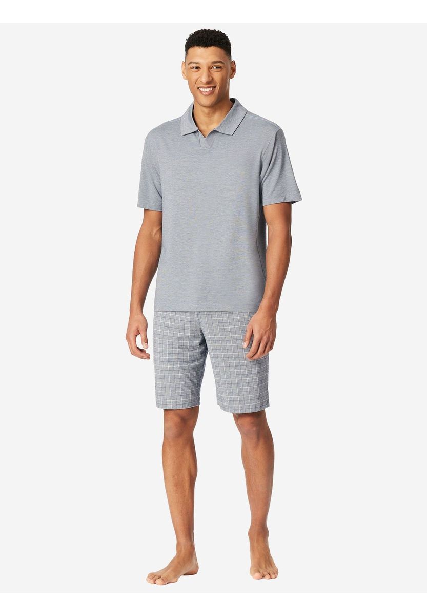 Herren Premium Jacquard Schlafanzug Set