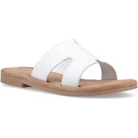 Hush Puppies Azalea Leder Damen Weiß Sandalen