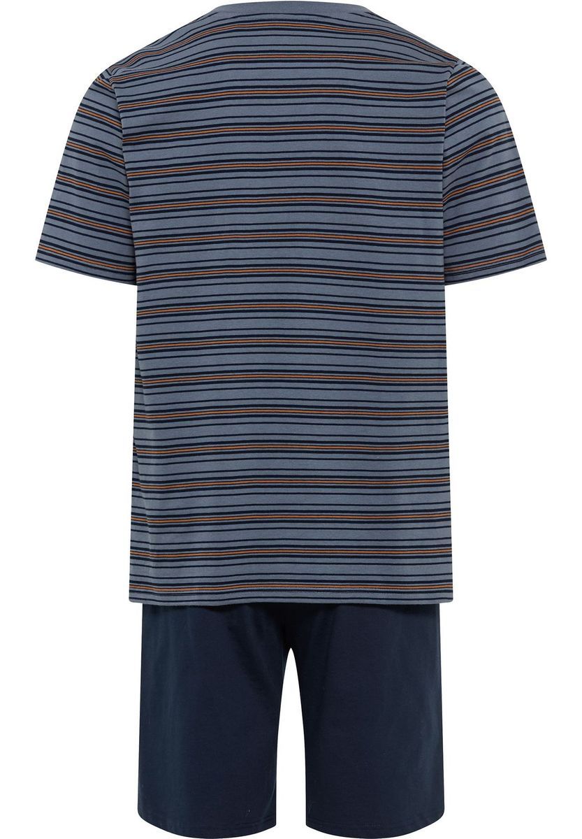 Herren Schlafanzug Set mit Streifen