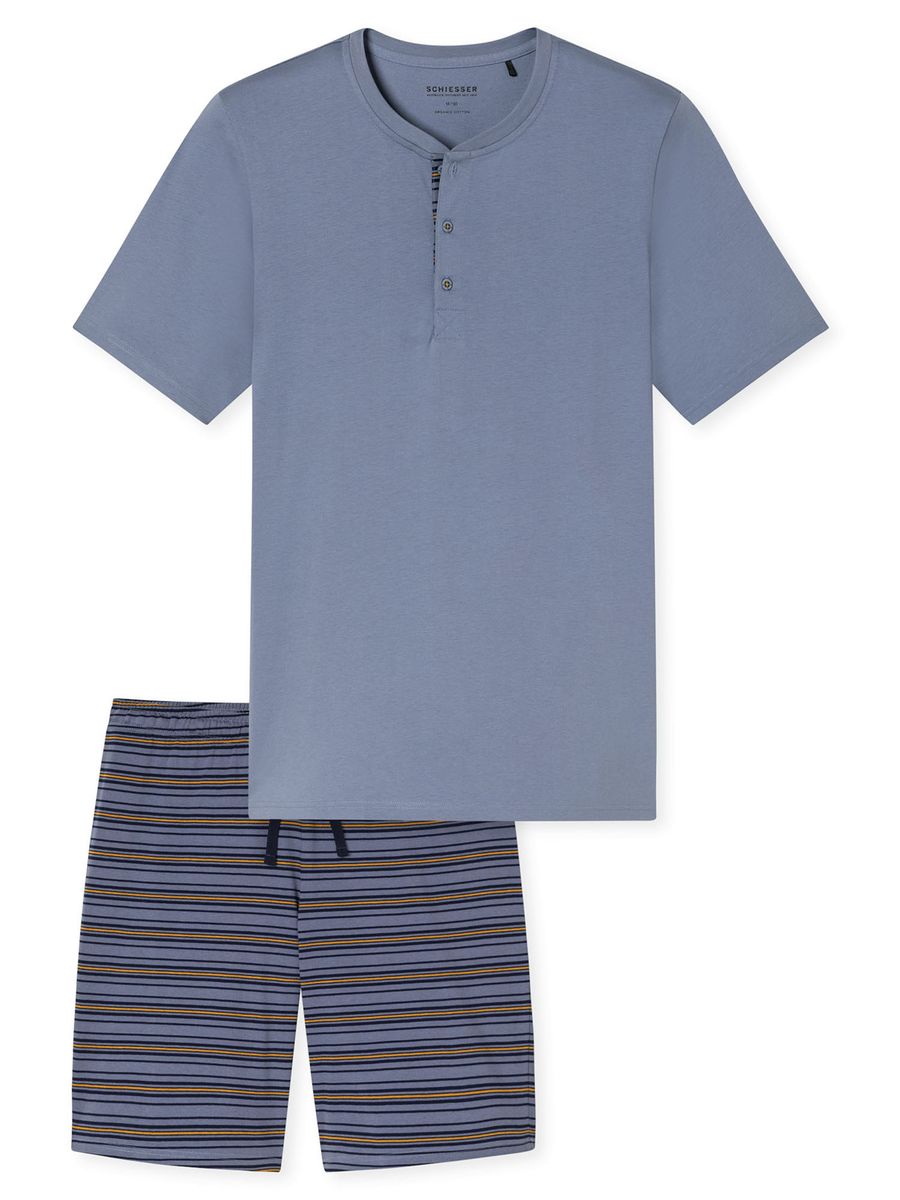 Herren Casual Kurz Pyjama Set