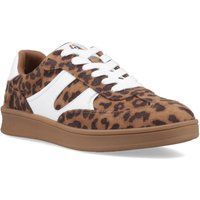 Hush Puppies Maura Textile Damen Leopard Sneakers