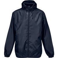 Winddichte Unisex Regenjacke mit Kapuze