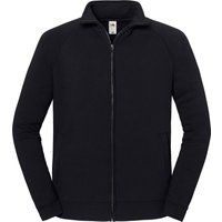 Fruit of the Loom Unisex Erwachsene Iconic Premium Sweatjacke (Schwarz)