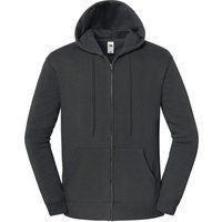 Unisex Premium Kapuzenpullover mit Reißverschluss