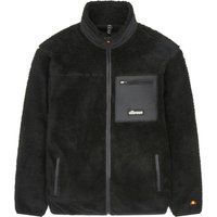 Ellesse - "Este" Fleecejacke für Herren, Durchgehender Reißverschluss (Schwarz)