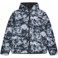 Reebok - "RB1501" Steppjacke für Herren, wendbar (Schwarz)