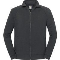 Fruit of the Loom Unisex Erwachsene Ikonische Premium Sweatjacke (Hellgrau)