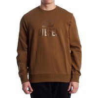 Herren Baumwoll-Sweatshirt mit Logo-Rundhalsausschnitt