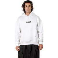 Oversized Kapuzenpullover mit Hexaline-Detail