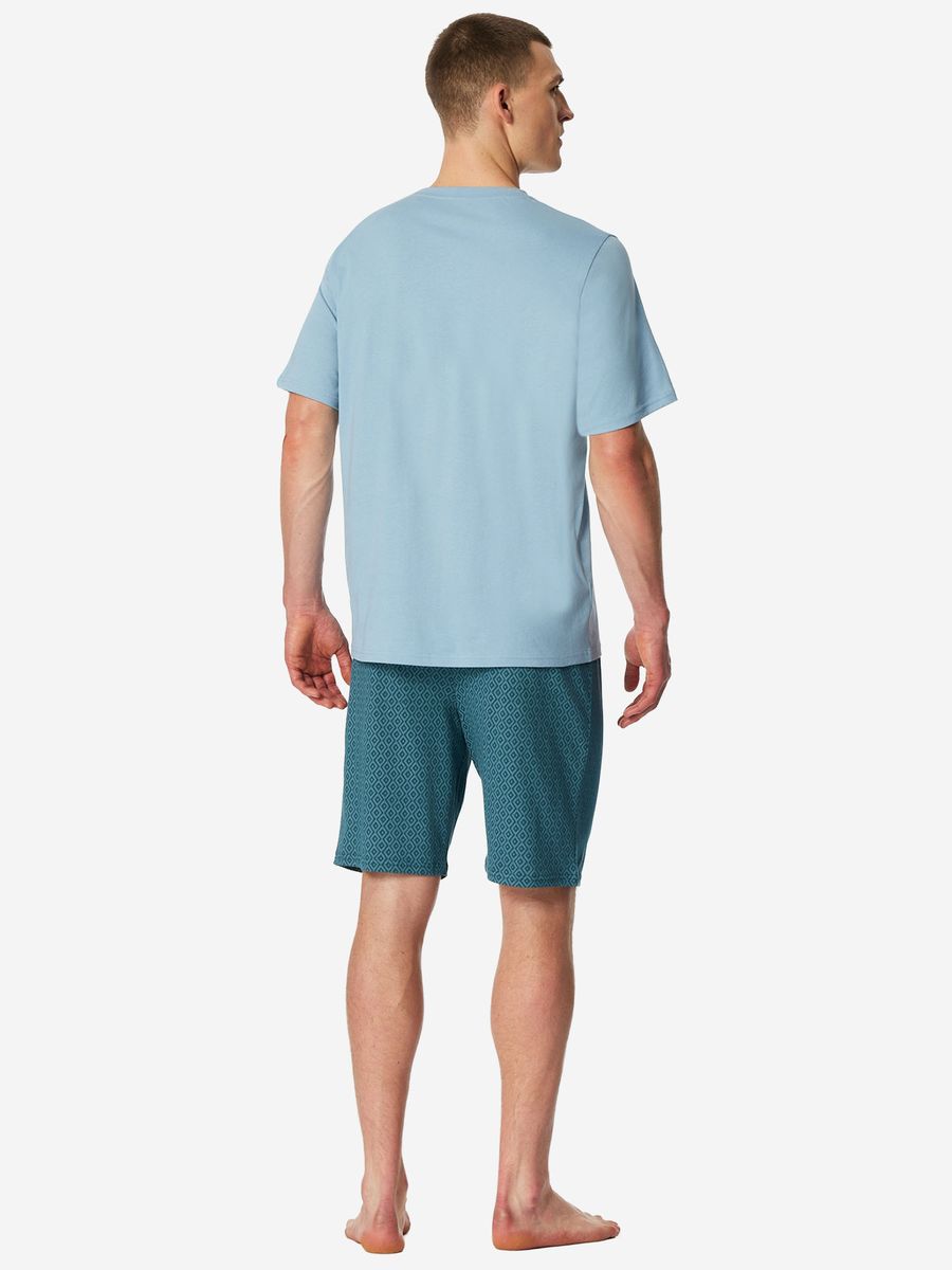 Herren Kurzarm Schlafanzug Set