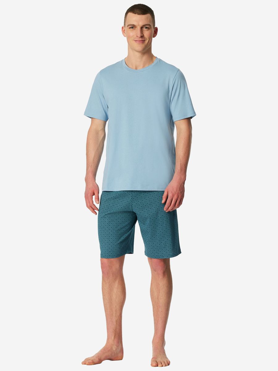 Herren Kurzarm Schlafanzug Set