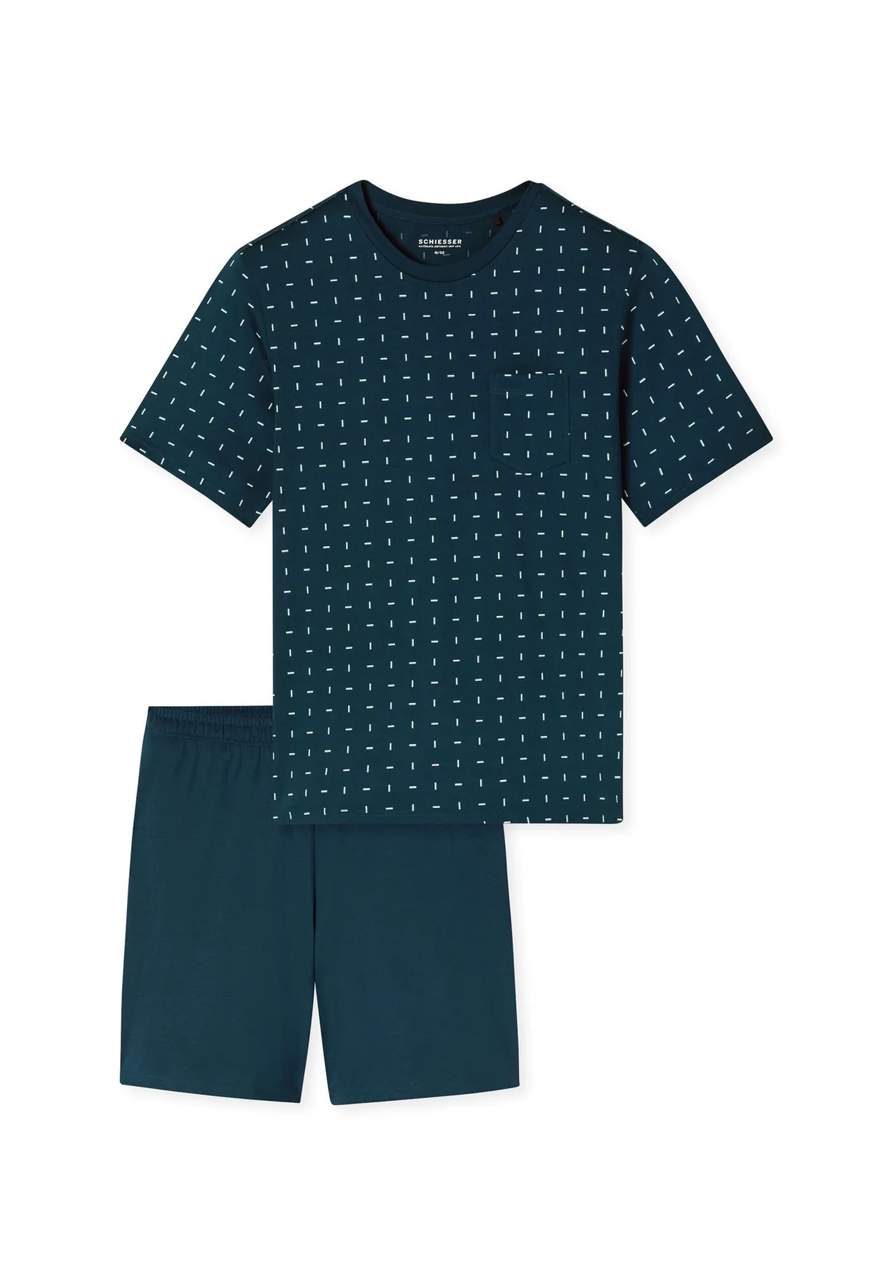 Herren Kurzarm Schlafanzug Set